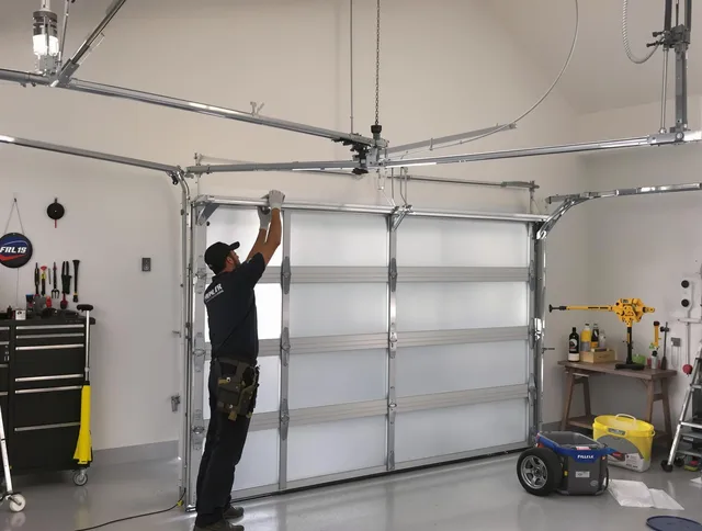 Tallmadge Garage Door Repair certified team performing precision garage door installation in Tallmadge