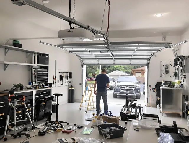 Garage door opener installation by Tallmadge Garage Door Repair in Tallmadge