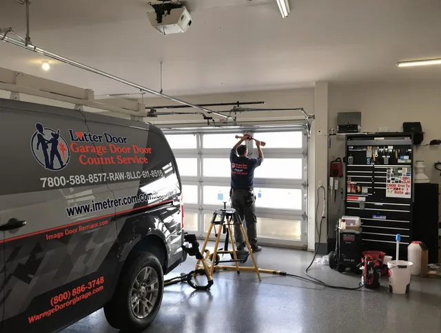 Tallmadge Garage Door Repair team performing same-day garage door repair in Tallmadge